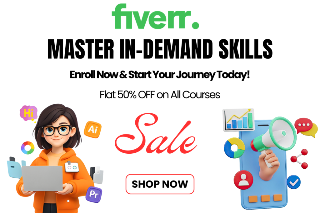 Fiverr course creation services for building online courses