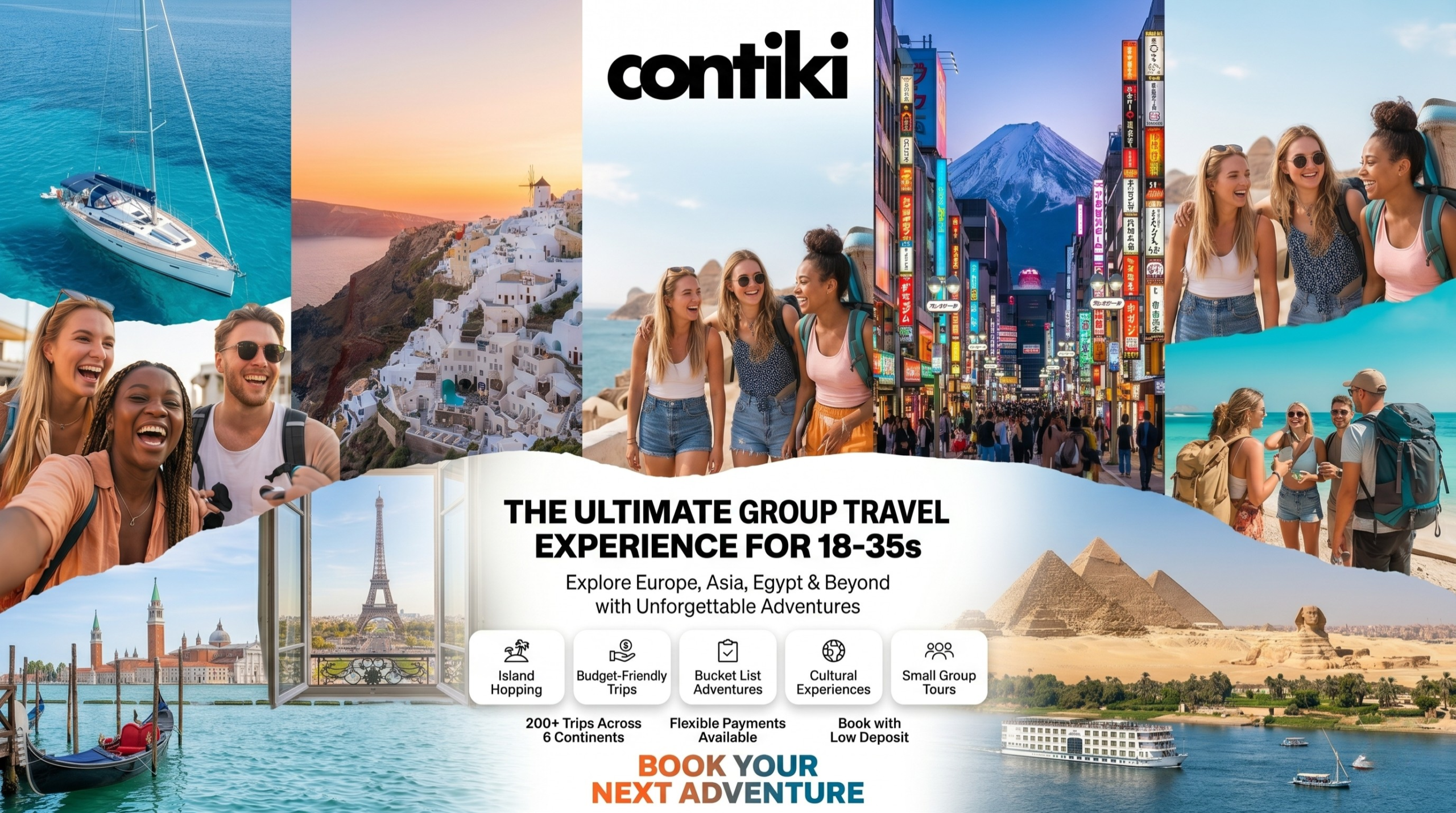 group travel tours for 18-35s