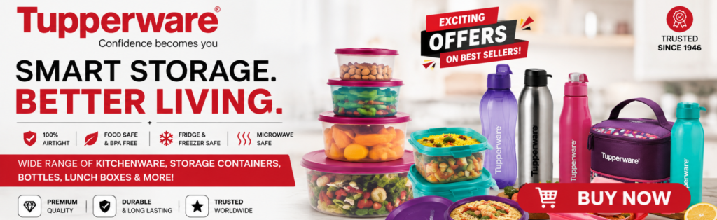 Tupperware aug 2026- banner - created by jai jain