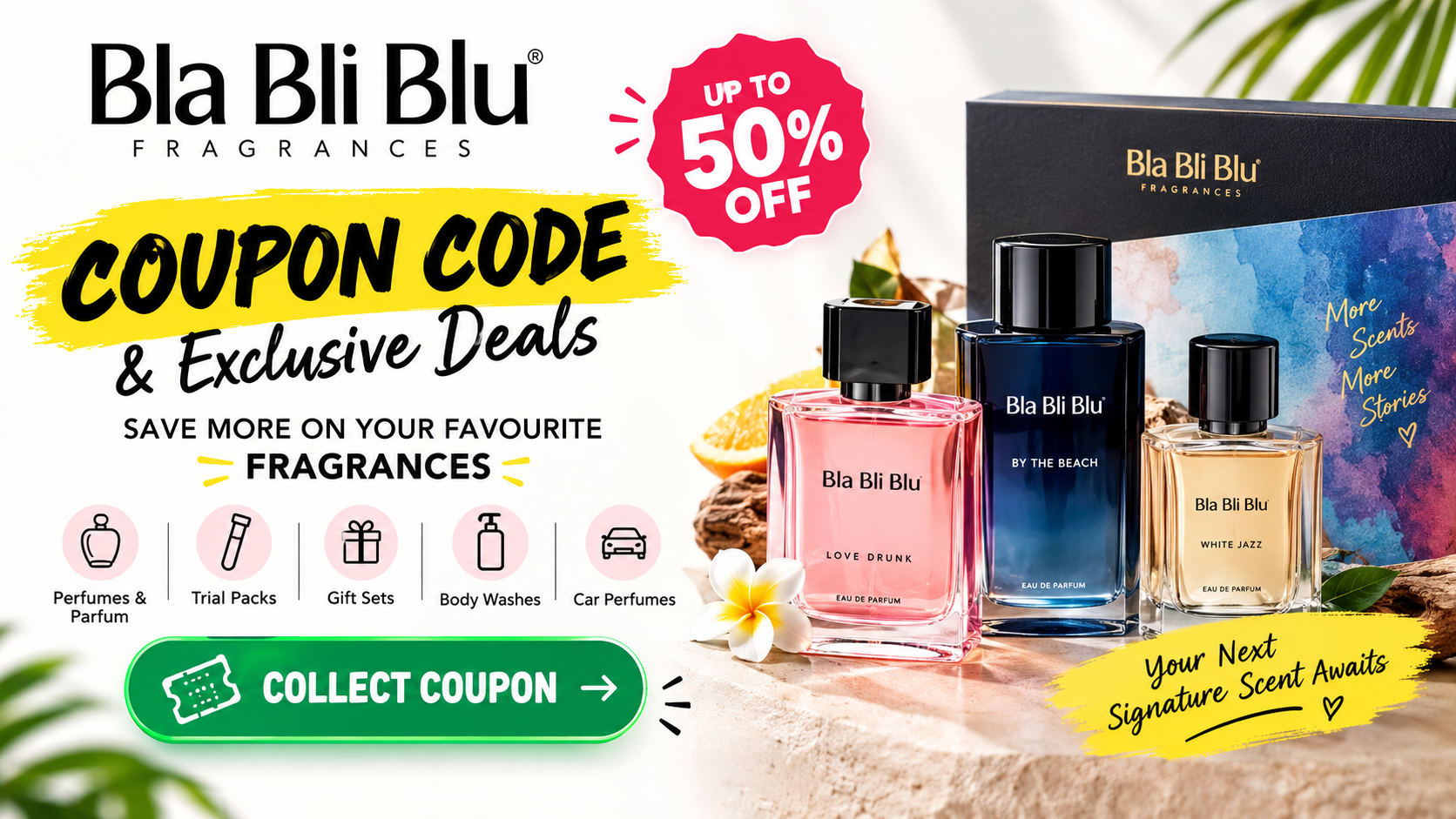 Bla Bli Blu Coupon Code & Offers – Get the Best Perfume Deals in India